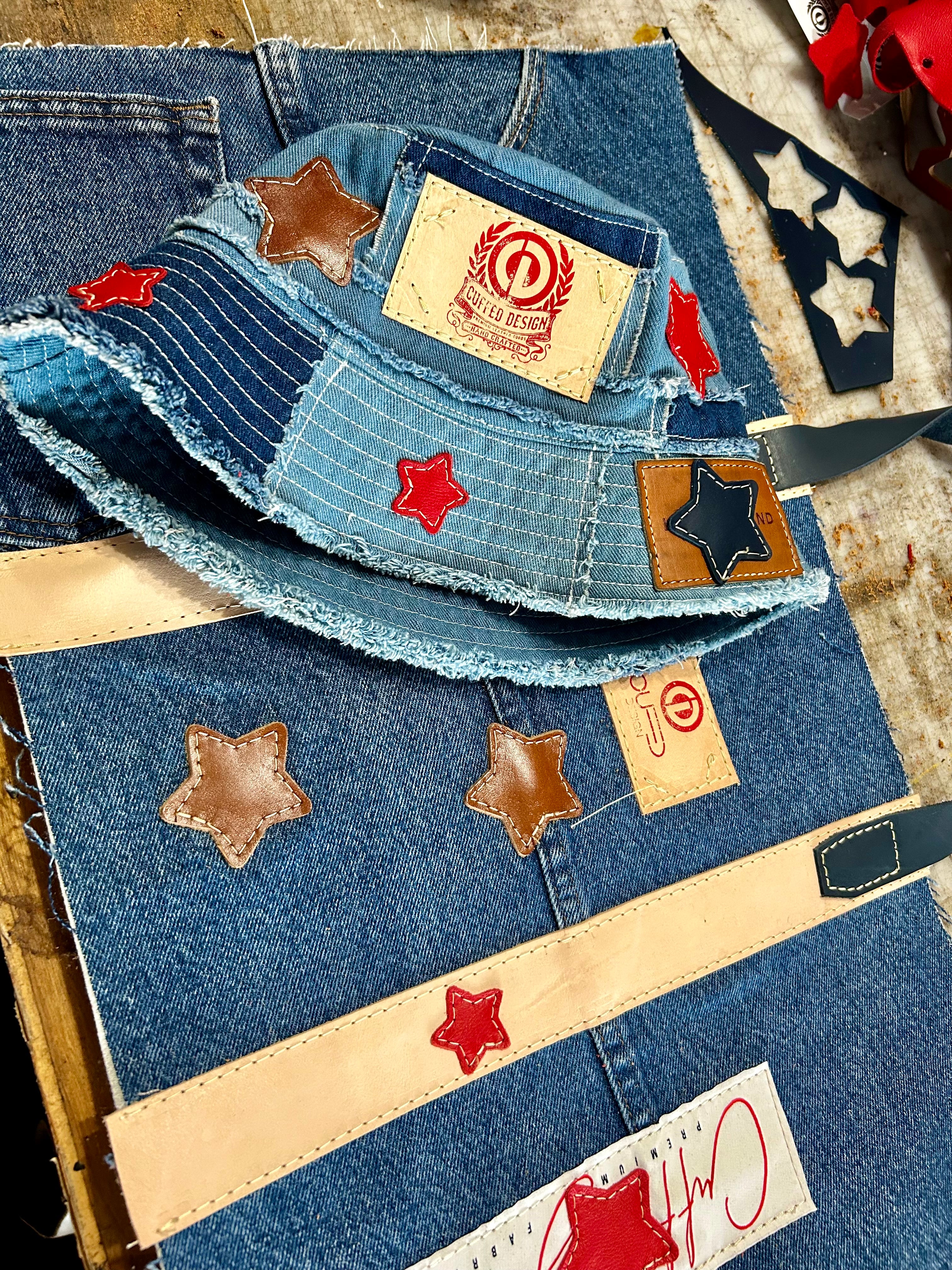 Tattered & Torn (Denim Bucket)