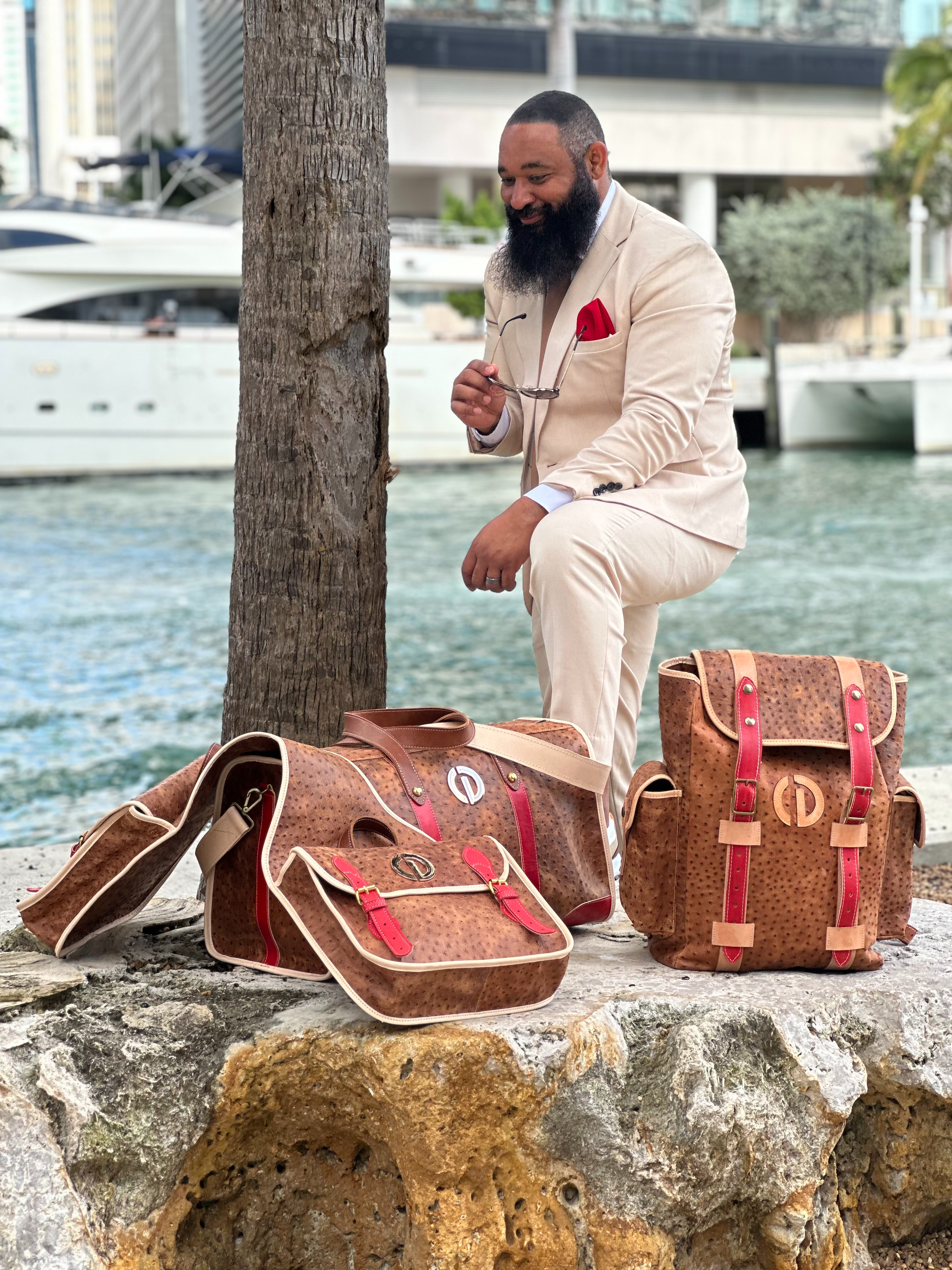 The Red Zone Saddle Bag