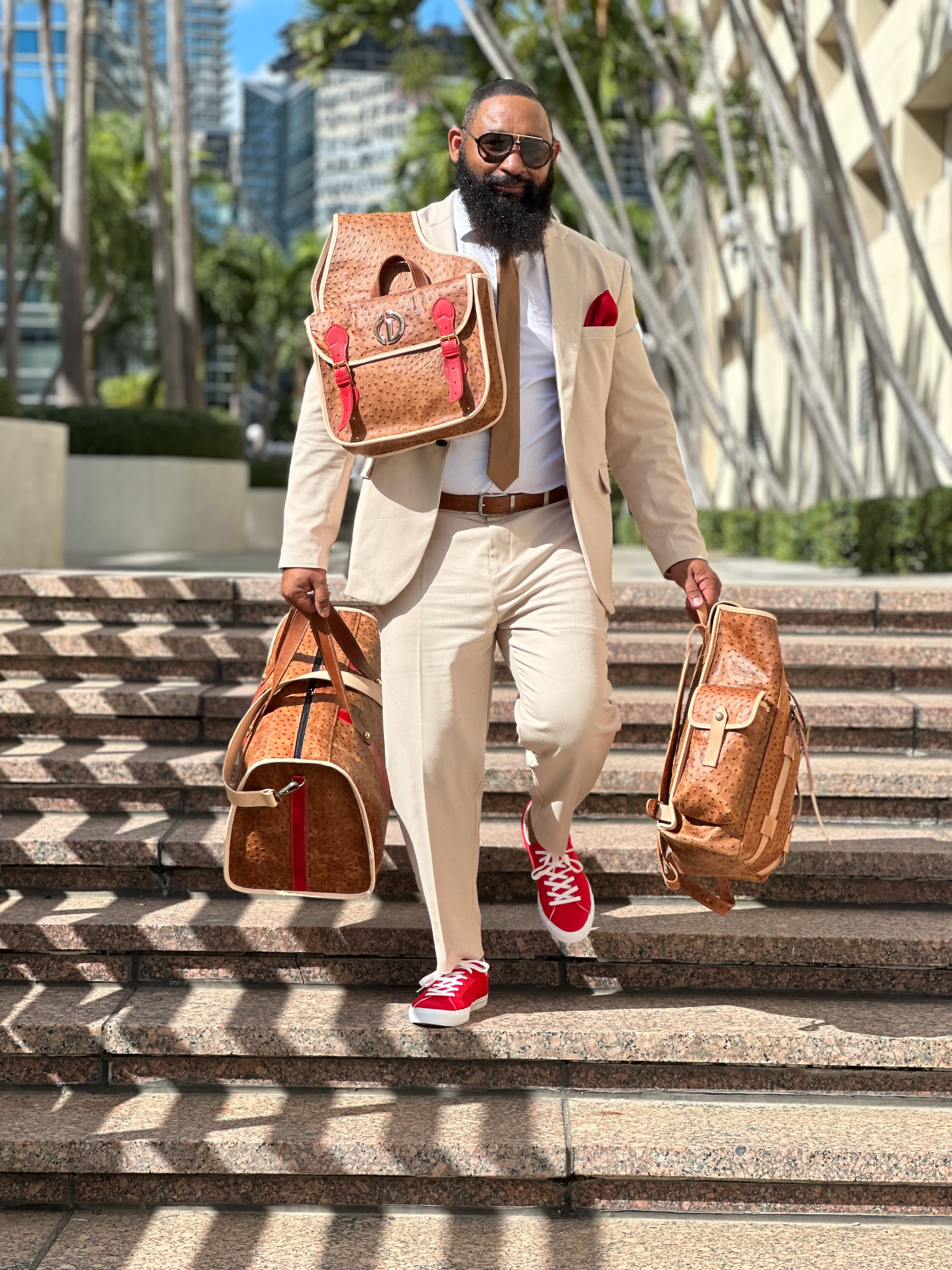 The Red Zone Saddle Bag